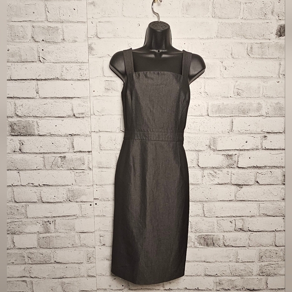 Jacob Dresses & Skirts - Jacob Grey Career office Sheath Dress Midi Size 8